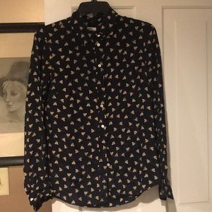 Jcrew French hen blouse